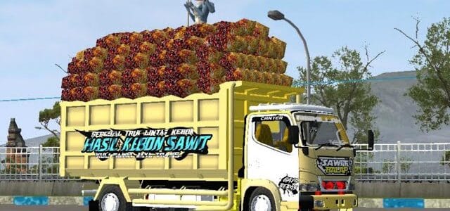 Mod Bussid Truck Canter Muatan Sawit Gayor Mod Bussid Truck Canter Muatan Sawit Gayor